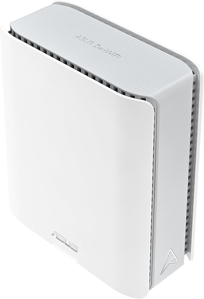 ASUS ZenWiFi BT6 Tri-Band WiFi 7 Mesh, 9.4 Gbps, 3000 sq.ft. (1pk), 2.5G WAN Port, Security and Parental Controls Included, Smart Home Master SSIDs, 4G & 5G Mobile Tethering