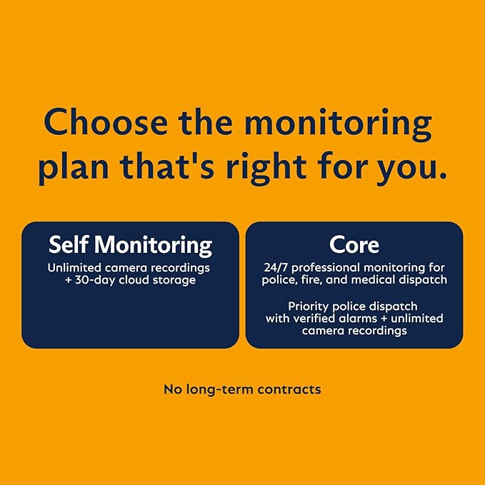 SimpliSafe 8 Piece Wireless Home Security System - Optional 24/7 Professional Monitoring - No Contract - Compatible with Alexa and Google Assistant , White