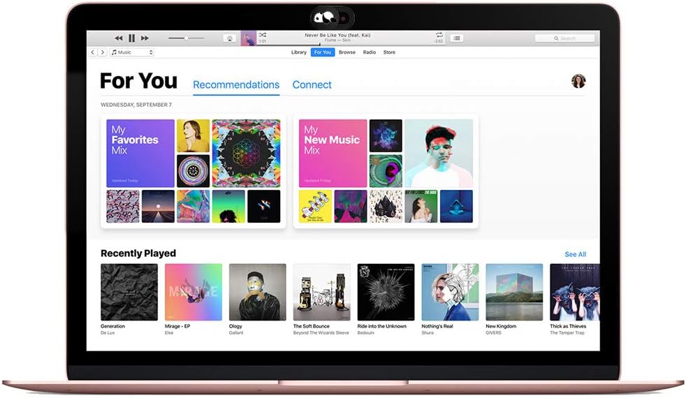 Webcam Cover Slide Cute Pattern Web Camera Cover 0.7mm Thin Fits for Laptop MacBook Pro iMac Air Computer Smartphones Tablets Protect Your Privacy and Security Strong Adhesive (3 Pack-Panda Pattern)