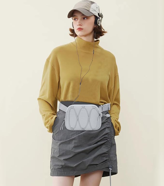 MAXTOP Small Crossbody Bags for Women Belt Bag Fanny Pack with Adjustable Strap