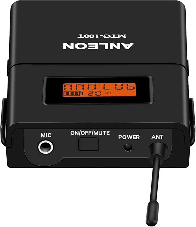 Anleon Tour Guide Wireless System Church System MTG-100 1 Transmitter 1Receiver