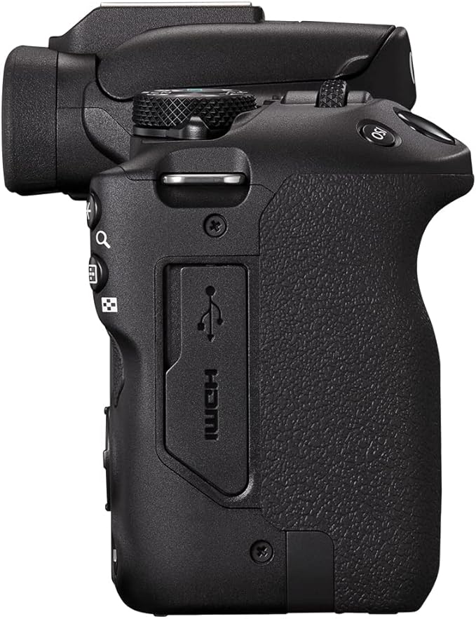 Canon EOS R50 Mirrorless Vlogging Camera (Body Only/Black), RF Mount, 24.2 MP, 4K Video, DIGIC X Image Processor, Subject Detection & Tracking, Compact, Smartphone Connection, Content Creator