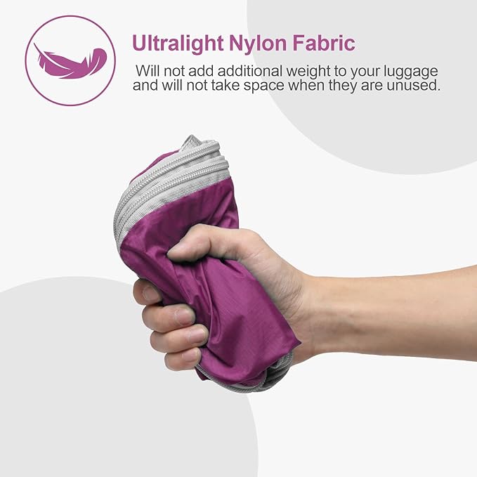 Cambond Compression Packing Cubes for Travel Women - Travel Bags Luggage Organizers Travel Essentials Compression Cubes for Travel Carry on Suitcases Organizer