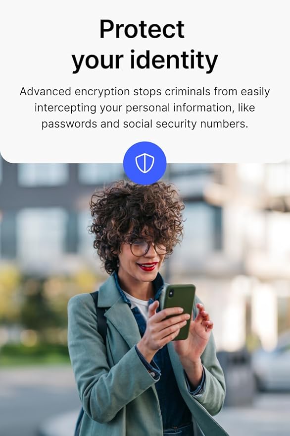 NordVPN Standard – 1-Year VPN & Cybersecurity Software Subscription For 6 Devices - Block Malware, Malicious Links & Ads, Protect Personal Information | PC/Mac/Mobile | Activation Code via Mail