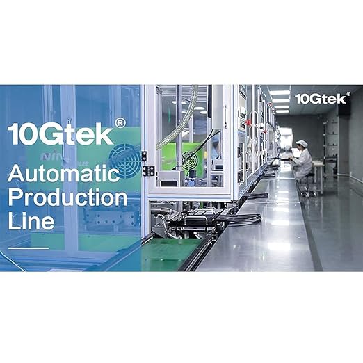 10Gtek 10G SFP+ DAC Twinax Cable, Passive, Compatible with Cisco SFP-H10GB-CU3M, Ubiquiti UniFi, Fortinet and More, 3 Meter(10ft), 2-Pack