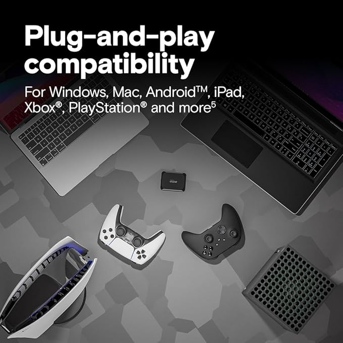 Crucial X9 1TB Portable SSD, Up to 1050MB/s, USB 3.2 USB-C, External Solid State Drive, Compatible with Windows, Mac, & Android, Reliable Storage for Games, Files, & Backups, Black - CT1000X9SSD902