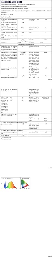 SKYLEO Led Desk Lamp - Desk Light for 31.5" Tall - 5 Color Modes X 11 Brightness Levels - Adjustable Swing Arm - Timmer & Memory Function - 12W Lamp for Desk - Black