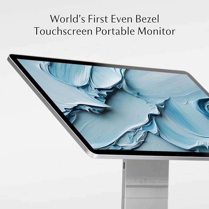 SOTSU FlipAction Touch 14" Premium Portable Monitor SFA14TCMG | FHD IPS Pivoting Dual Laptop Screen | Touchscreen for Cellphone, Gaming, and Travel | PC, Chrome, Android, DeX Compatible