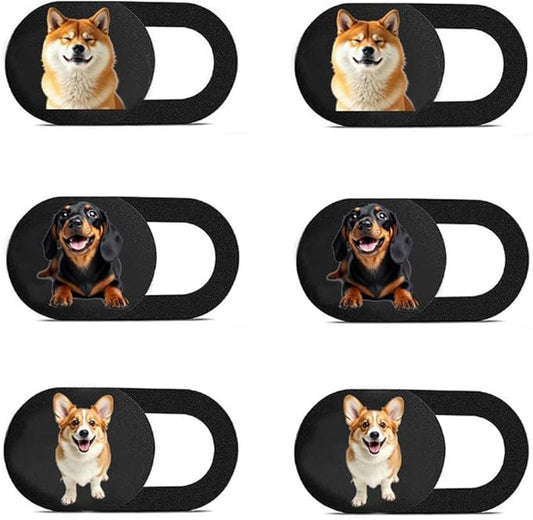 Laptop Camera Cover Slide - Camera Cover Protector Privacy for Laptop and Computer, 0.75 * 0.35 inch Webcam Cover Slide Camera Blocker (6 pcs)