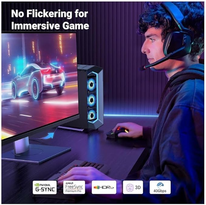 UGREEN 16K DisplayPort Cable 2.1 [VESA Certified] DP2.0 40Gbps Support 8K@240Hz 4K@240Hz HDR, HDCP, DSC 1.2a, Braided Display Port Cable Cord Compatible FreeSync G-Sync Video Card Monitor, 6.6FT