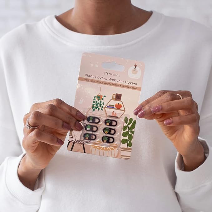 MESMOS 6pk Laptop Camera Cover Slide Cute, Laptop Accessories, Phone & Computer Camera Webcam Cover Slide, Web Cam Privacy Blocker (Small)