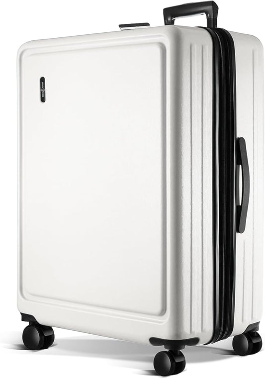 28 Inch Luggage with Spinner Wheels, Hard Shell Suitcase with TSA Locks for Luggage, Travel Large Suitcase, Expandable Hard Shell Suitcases, White