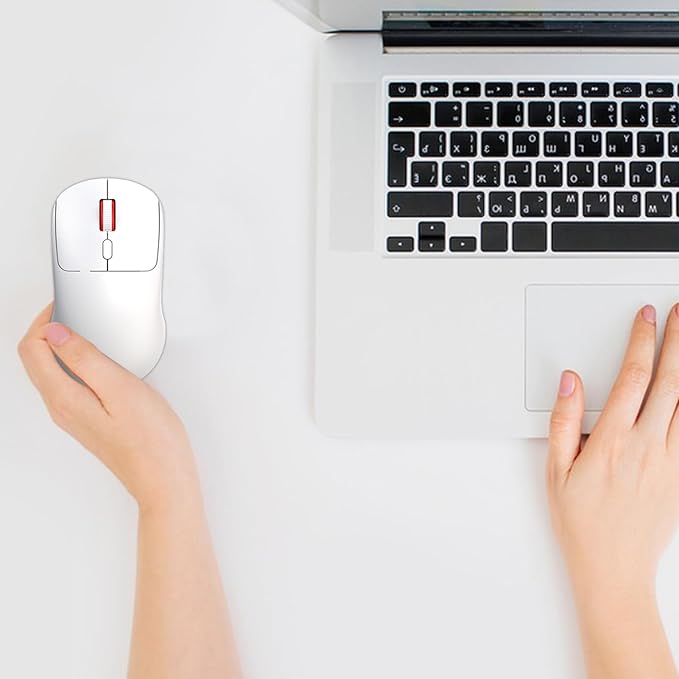 Wireless Mouse – Quiet Click 2.4G | USB Receiver Mouse for Laptop, Notebook, PC | Adjustable DPI, Ergonomic Design, Silent, Ideal Office, Home, and Travel Use | AA Battery