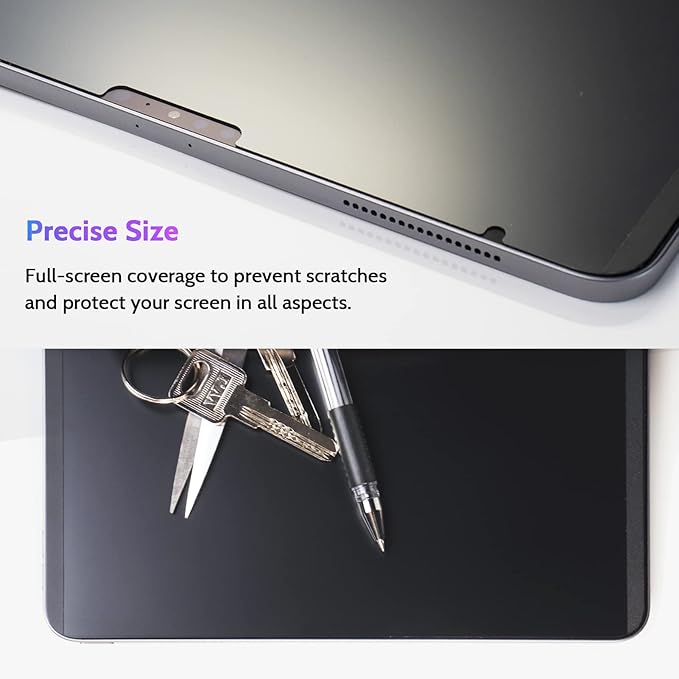 Magnetic Privacy Screen Protector for iPad 10th 2022 10.9" & iPad 11th A16 2025 11", Removable Anti Blue Light Glare Spy Private Filter, High Sensitive Bubble-Free Black Security Screen