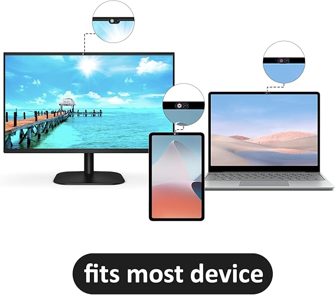 3 Pcs Laptop Camera Cover Slide, Webcam Cover Slide Cute PC Camera Covers Flower Cameras Cap Ultra Thin Privacy Protector Fit for PC, Tablet, Smartphone