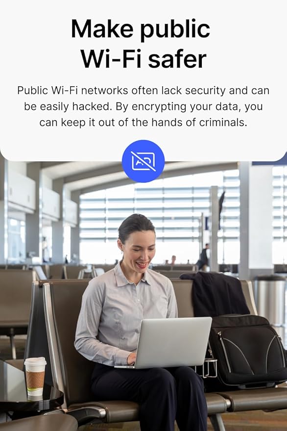 NordVPN Standard – 1-Year VPN & Cybersecurity Software Subscription For 6 Devices - Block Malware, Malicious Links & Ads, Protect Personal Information | PC/Mac/Mobile | Activation Code via Mail