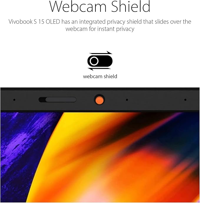 ASUS Vivobook S 15 2023 Laptop 15.6" FHD OLED 14-Core 12th Intel Core i7-12700H 32GB DDR4 4TB SSD Iris Xe Graphics Thunderbolt 4 Wi-Fi 6E Backlit Keyboard Fingerprint Windows 11 Home w/ONT 32GB USB