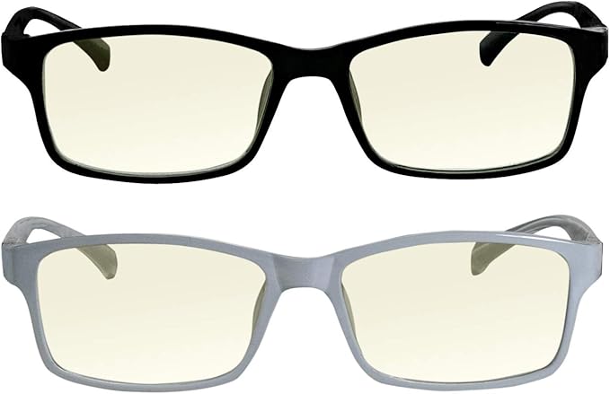 TruVision Readers - 9601 Computer Reading Glasses w Blue Light, Anti Reflective, Acrylic Lenses