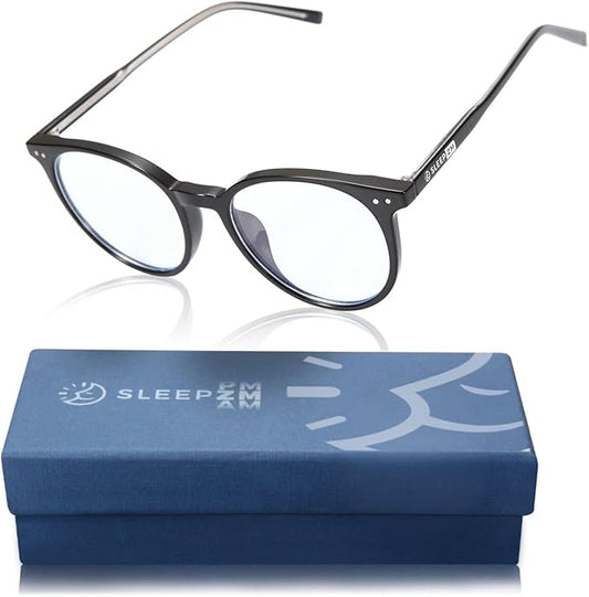 Blue Light Blocking Glasses for Women + Men - Better Sleep + Anti Eye Strain Protection - Computer Screens & Gaming
