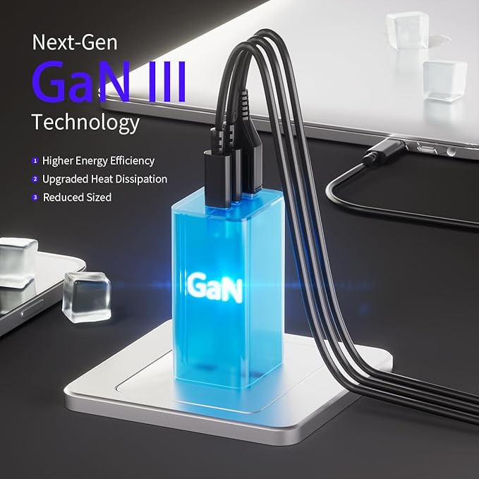 Generic PA1 65W USB-C Multi-Port GaN Adapter