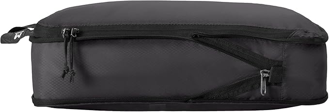 Eagle Creek Pack-It Isolate Carry-On Set - Compact Compression Cube Set for Optimizing Luggage Space - Convenient Top Handle - Internal Storage Divider - Water-Resistant - Washable - Black