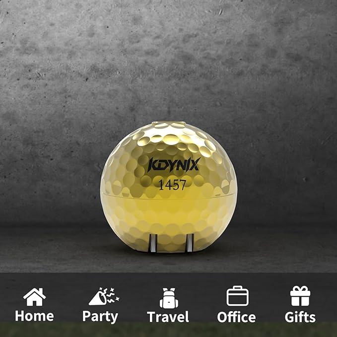 USB C Charger Block 20W，Creative Golf Ball Type C Wall Charger，GaN III Power Adapter with UL Certified，Fast Charging for iPhone 16/15 Series, Galaxy, Google Pixel,iPad,AirPods