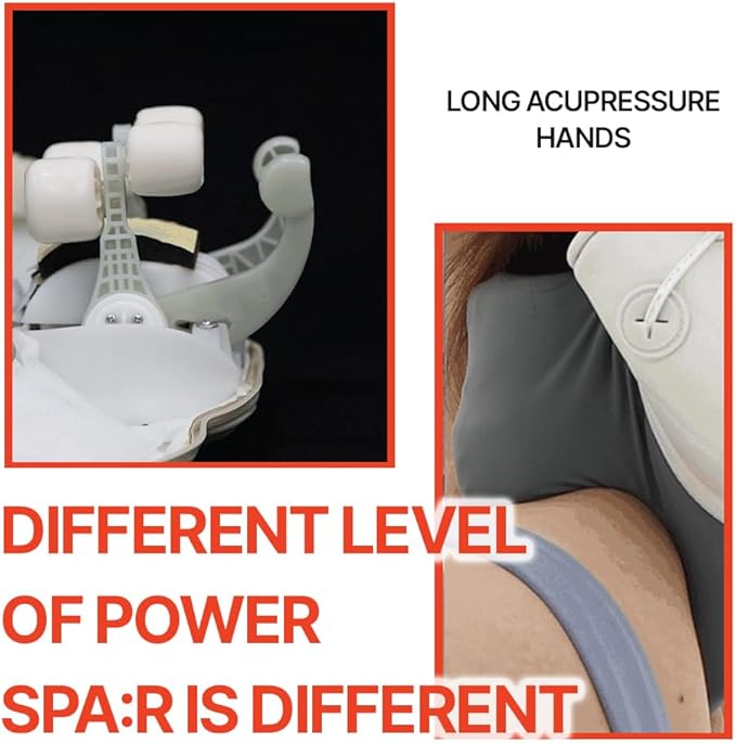 Portable Neck and Shoulder Massager - K-pop Idol's Choice - 4D Deep Kneading Pillow, Heat Control - Relieve Muscle Pain - Korean Home Body Care, Shitatsu Massage