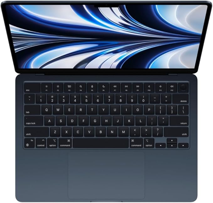 Apple 2022 MacBook Air with Apple M2 Chip (13-inch, 8GB RAM, 1TB SSD Storage) (QWERTY English) Midnight (Renewed)
