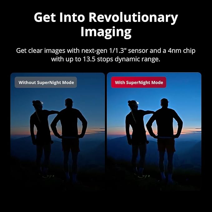 DJI Osmo Action 5 Pro Adventure Combo, with 64GB microSDXC Card - Waterproof Action Camera with 1/1.3" Sensor, 4K/120fps Video, Action Camera 4K Ideal for Sports, Vlog