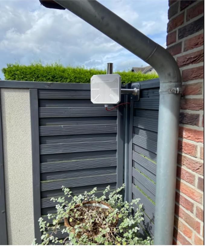 WAVLINK AX3000 WiFi 6 Outdoor Access Points, IP67 Waterproo Outdoor WiFi Extender Long Range with PoE, High Power WiFi Signal Booster /3Km Coverage, Supports Up to 256 Devices for Farm Backyard, RV