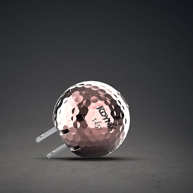 USB C Charger Block 20W，Creative Golf Ball Type C Wall Charger，GaN III Power Adapter with UL Certified，Fast Charging for iPhone 16/15 Series, Galaxy, Google Pixel,iPad,AirPods