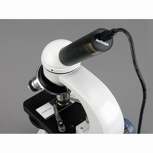 AmScope 3.0 Mega Pixel USB Still Photo & Live Video Microscope Imager Digital Camera 3MP,MD300