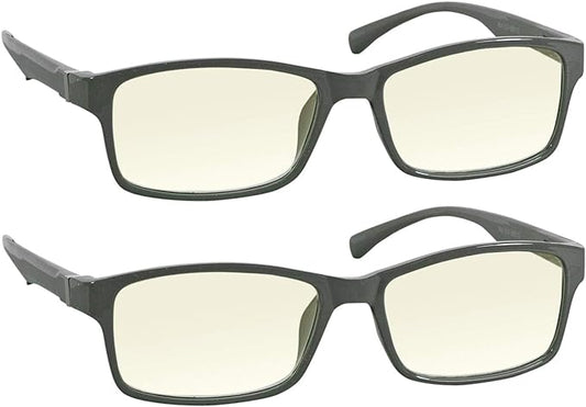 TruVision Readers - 9601 Computer Reading Glasses w Blue Light, Anti Reflective, Acrylic Lenses