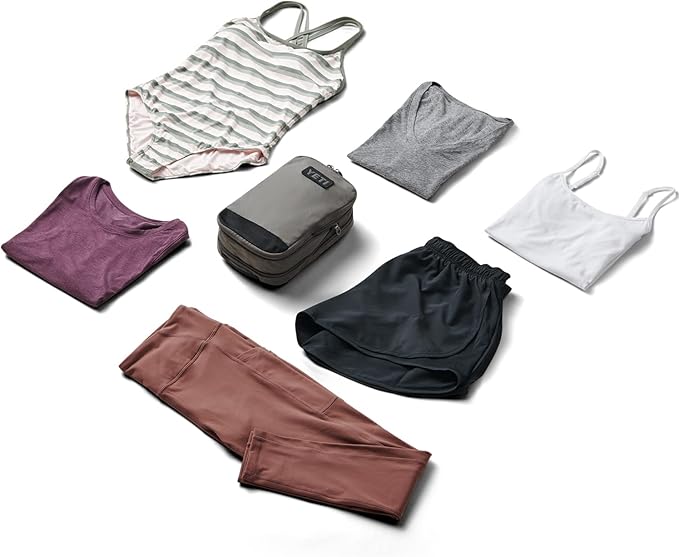 YETI Crossroads Packing Cube for YETI Bags, Duffels, and Luggage, Gray, Medium