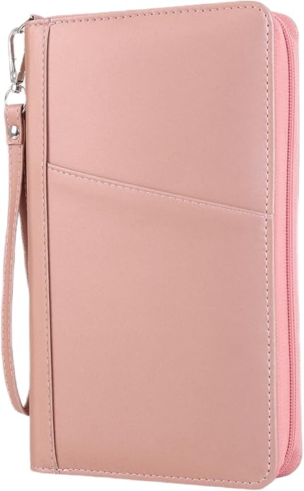 Leather Passport Holder Family, RFID Blocking Passport Wallet, Travel Essentials Premium Wallets