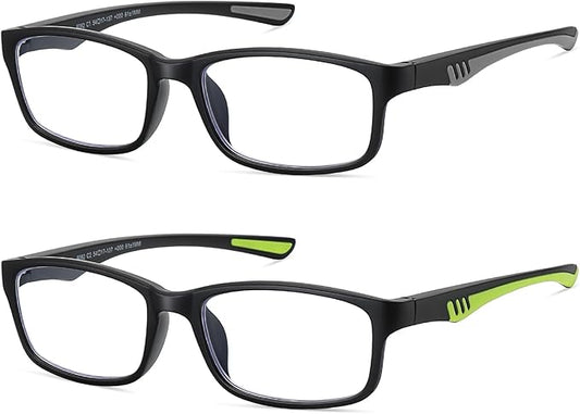 Sport Reading Glasses Men Photochromic Lens Blue Light Blocking Computer Reader Wide Style Spring Hinge Eyeglass LK6082