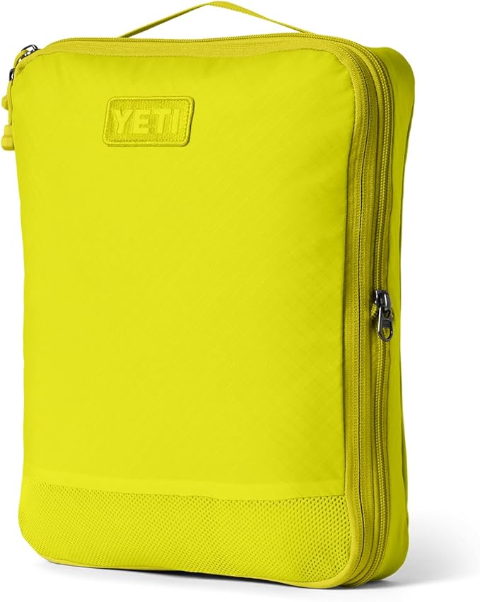 YETI Crossroads Packing Cube for YETI Bags, Duffels, and Luggage, Large, Firefly Yellow