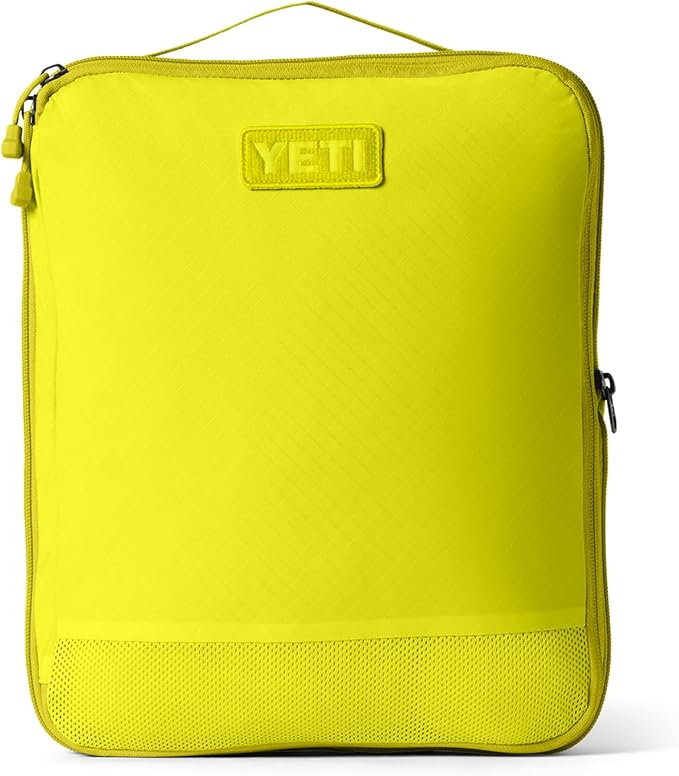 YETI Crossroads Packing Cube for YETI Bags, Duffels, and Luggage, Large, Firefly Yellow