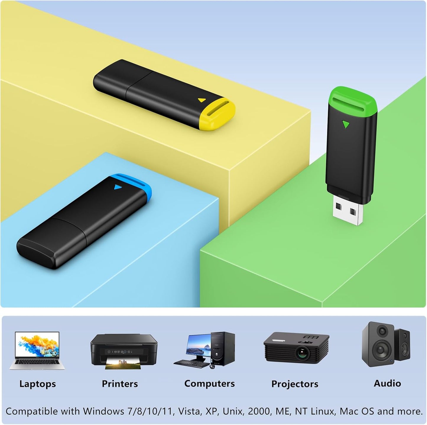 AGECASH A 2GB USB Flash Drive 10 Pack, Zip Drive USB 2.0 Flash Drives 2GB Thumb Drive 10 Packs Memory Stick Jump Drives Multipack for Data Storage and Backup (Multicolor, 2 GB)