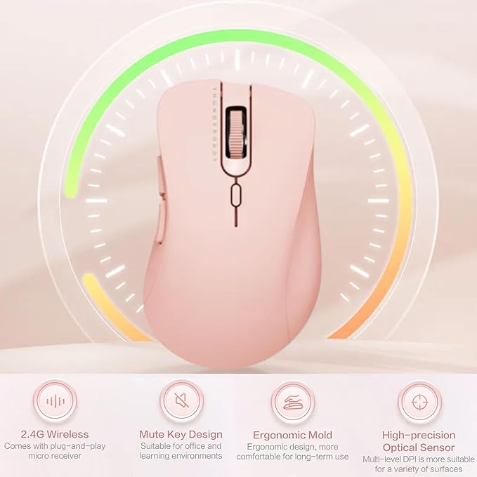 Lenovo IdeaPad Slim 3 Laptop, 15.6" FHD Display, AMD Ryzen 5 5625U, 16GB RAM, 1TB SSD, Backlit KB, SD Card Reader, Webcam, HDMI, Wi-Fi 6, Win 11 Home, Bundle with Thunderobot ML101 Wireless Mouse