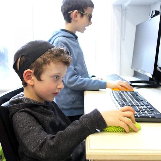 HedgeHog Health Hoglet Wireless Computer Mouse – Cute, Functional, and Tactile Fidget Tool. Combines Stress Relief with Comfort and Style, Perfect for Enhancing Focus and Productivity (Green)