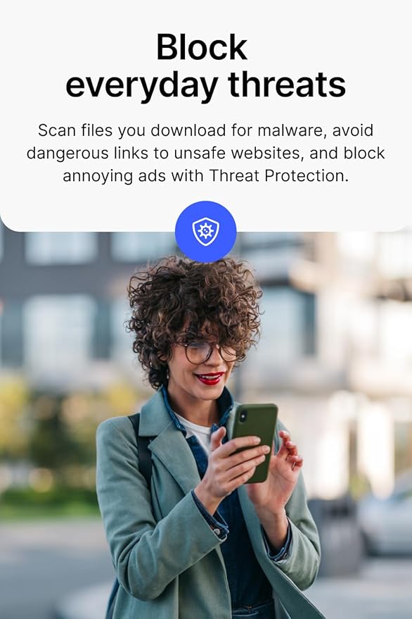 NordVPN Plus — 1-Year - VPN & Cybersecurity Software Bundle — Protection Personal Information, Safely Manage Passwords - PC/Mac/Mobile [Activation Code via Mail]