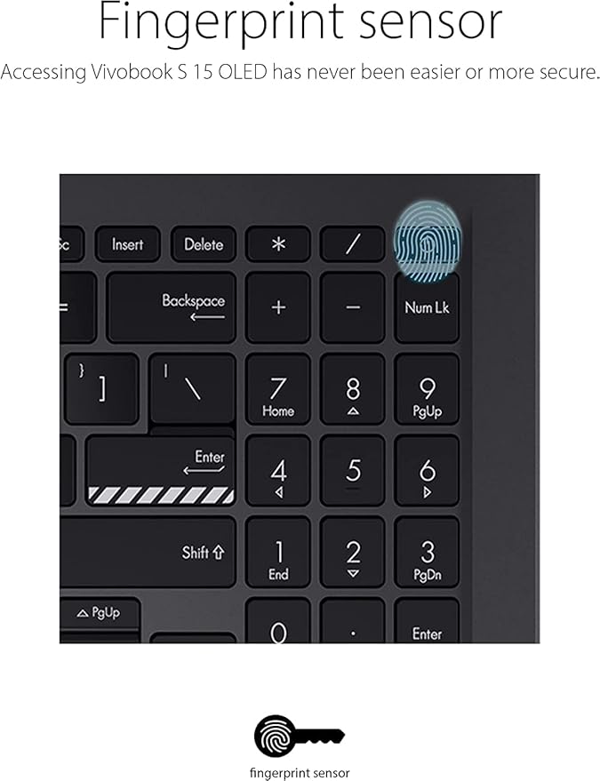 ASUS Vivobook S 15 2023 Laptop 15.6" FHD OLED 14-Core 12th Intel Core i7-12700H 32GB DDR4 4TB SSD Iris Xe Graphics Thunderbolt 4 Wi-Fi 6E Backlit Keyboard Fingerprint Windows 11 Home w/ONT 32GB USB