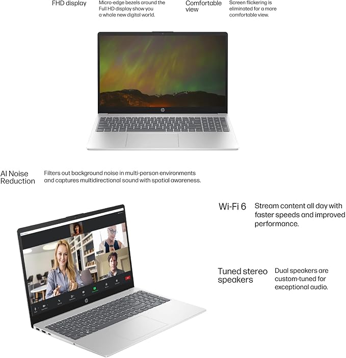 HP Pavilion 15.6" FHD Business Laptop | Intel Core i7-1255U up to 4.7GHz | 24GB RAM - 2TB PCIe SSD | Intel Iris Xe Graphics | Webcam | Wi-Fi 6 | USB-C | Ethernet Port | Windows 11