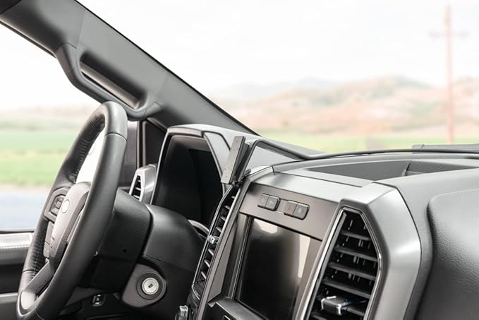 Scosche PC855093 ProClip Extra-Strength Center Dash Mount Compatible with 2015-2020 Ford F150 Trucks, Ford Expedition 2018-2021 (Mounting Base Only)