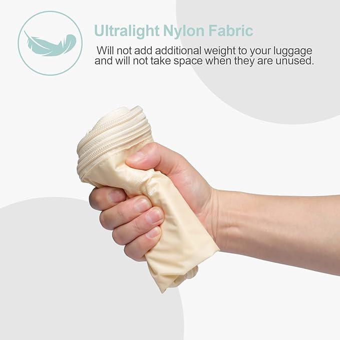 Cambond Compression Packing Cubes for Travel Women - Travel Bags Luggage Organizers Travel Essentials Compression Cubes for Travel Carry on Suitcases Organizer