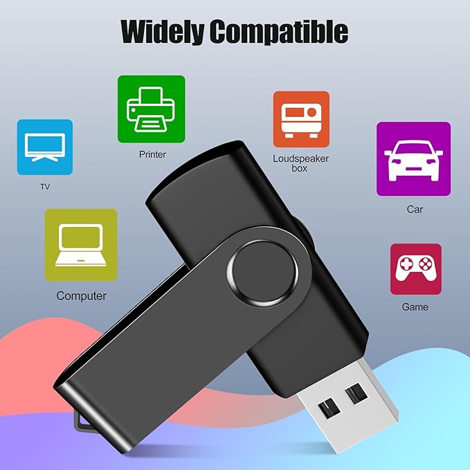 EASTBULL 32GB USB Flash Drive Bulk Thumb Drives 20 Pack with Lanyards USB 2.0 Jump Drive 32GB Memory Sticks Zip Pen Drive for Storage and Backup Black 20PCS