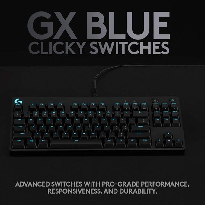 Logitech G PRO Mechanical Gaming Keyboard and Logitech G502 HERO High Performance Gaming Mouse Bundle