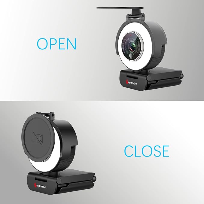 Angetube Webcam Cover - Web Camera Privacy Shutter to Protect Lens and Security Web Cam 967, 967Pro, 962, 963