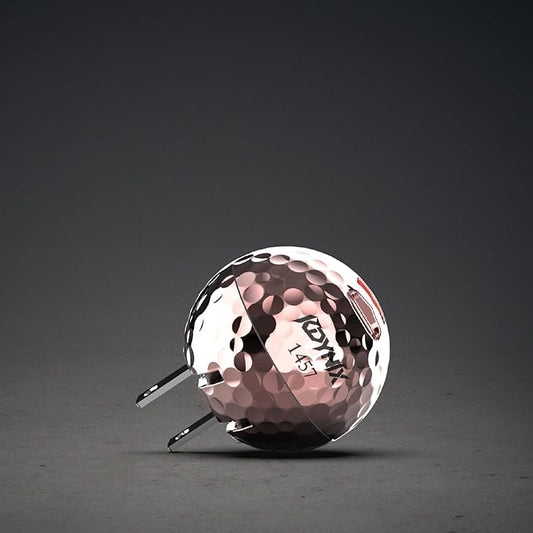 20W Dual Port Creative Golf Ball Charger Block， GaN III Power Adapter Fast Wall Charger with UL Certified, Fast Charging for iPhone 16/16 Pro/16 Pro Max/16 Plus/15/14/13/12, Galaxy, iPad, Airpods